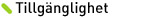 Tillganglighet